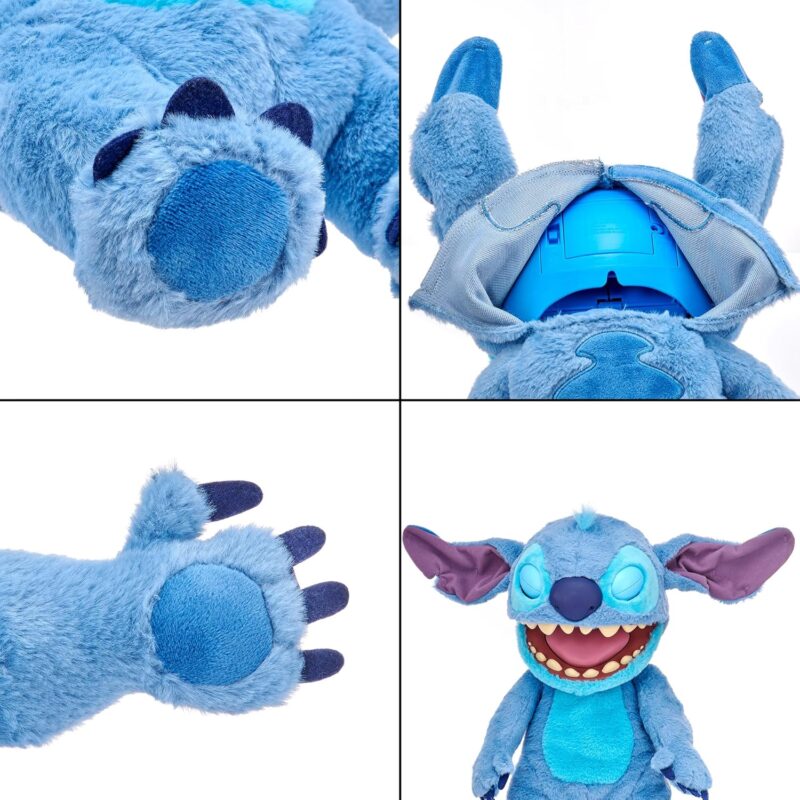 Stitch Interactive Plush Toy - 100+ Action & Sound Combinations