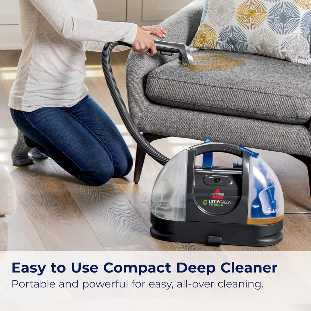 Portable Carpet Cleaner and Car