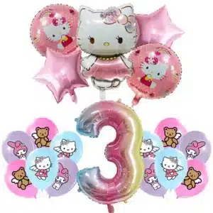 Hello Kitty Birthday Party Decorations & Tableware Set