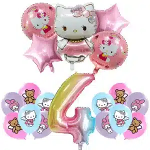 Hello Kitty Birthday Party Decorations & Tableware Set