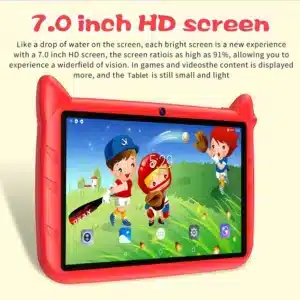 Tablets For Kids 7 Inch 64GB With Shockproof Cover