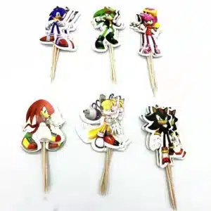 Sonic Cartoon Birthday Party Decoration Supplies