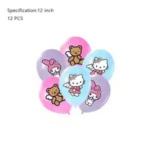 Hello Kitty Birthday Party Decorations & Tableware Set