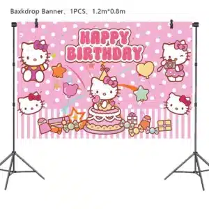 Hello Kitty Birthday Party Decorations & Tableware Set