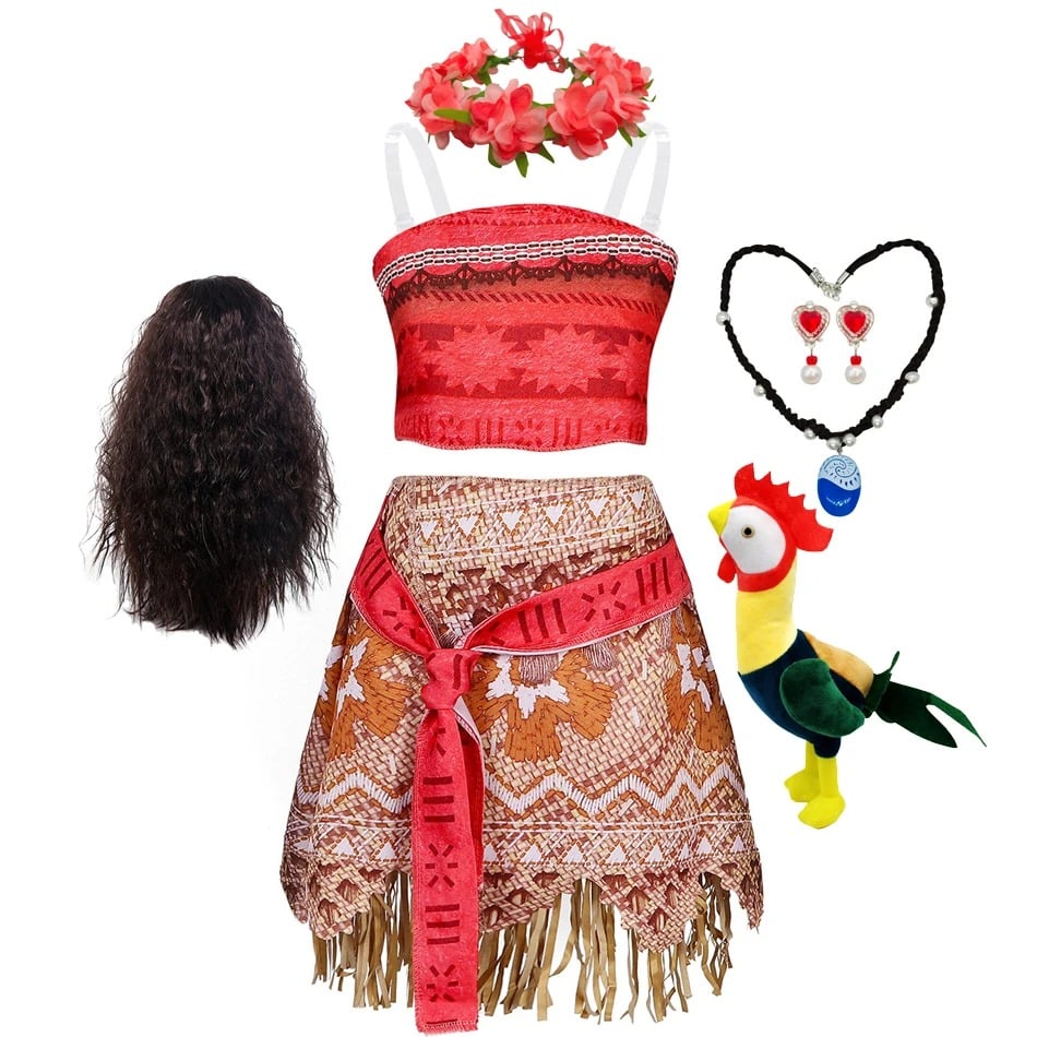 Moana Costume for Girls