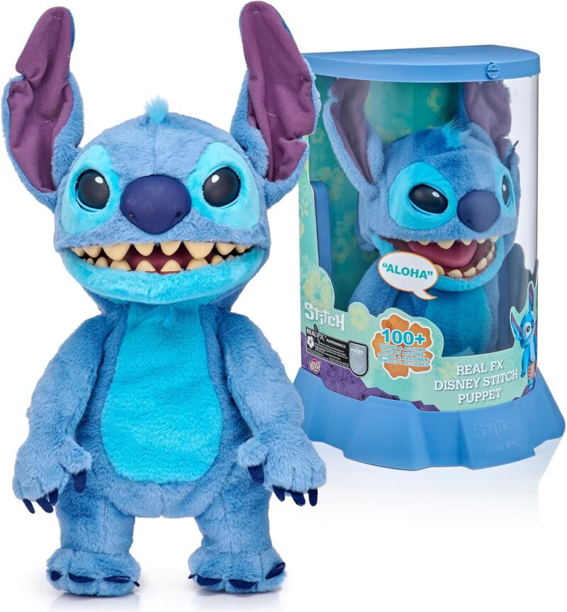 Stitch Interactive Plush Toy - 100+ Action & Sound Combinations